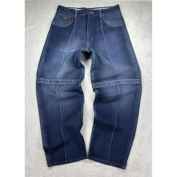 Pelle Pelle Jeans Men 36x34 Denim Lot 78 Marc Buchanan Premium Baggy Y2K Hip Hop